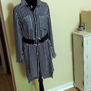 CHICOS LONG STYING BLOUSE